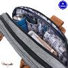 Sac ordinateur - messenger Cabaïa Messenger + 2 poches, New York, Medium en Nylo