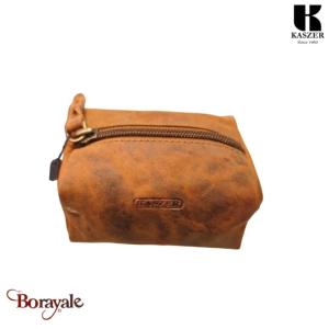 Trousse d'écolier KASZER collection Oregon Marron naturel 556204-MC6