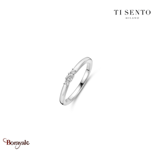Bague TI Sento Minimaliste femme 12213ZI/56