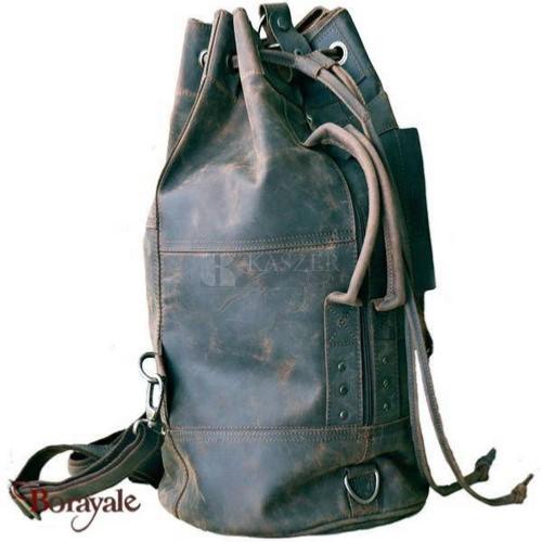 sac marin cuir