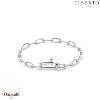 Bracelet TI Sento Collection : Milano Argent plaqué platine 23018SI