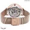 Montre PIERRE LANNIER Collection AUTOMATIQUE doré rose milanais Femme