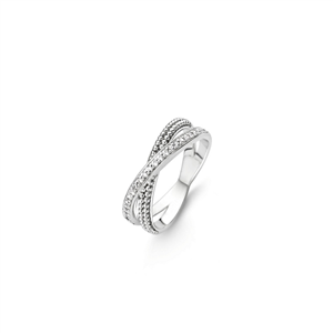 Bague TI Sento Collection : Milano Taille 56 Argent Rhodié