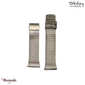Bracelet de montre TEKDAY Acier milanais argent 675874