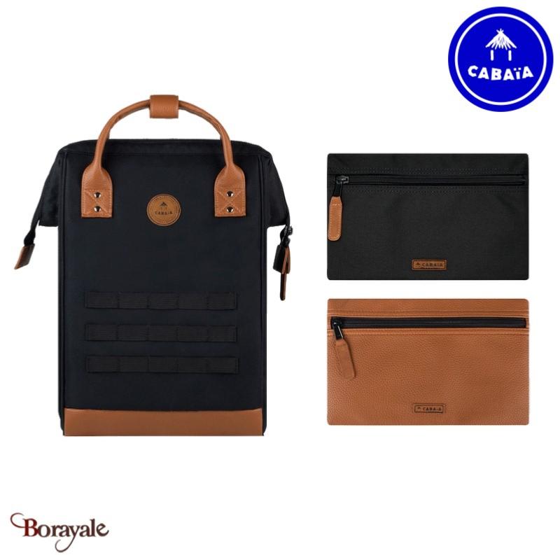 Sac à Dos CABAIA Chicago Medium 23L - Déperlant, Garantie à Vie, Système MOLLE, Vegan - Homme Et Femme