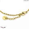 Bracelet Pierre Lannier Caprice acier doré sans nickel BJ01A1201