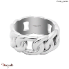 Bague Pierre Lannier Roxane acier argenté sans nickel BJ09A3105
