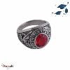 Bague Carbo Compagnie Air Force rouge acier DB1325-1-62