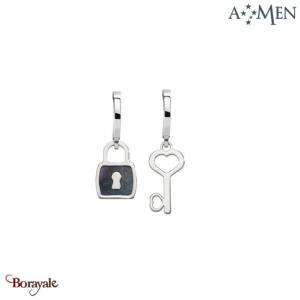 Boucles d'oreilles Collection : Nacre, Argent Amen Bijoux ORMPLUBN