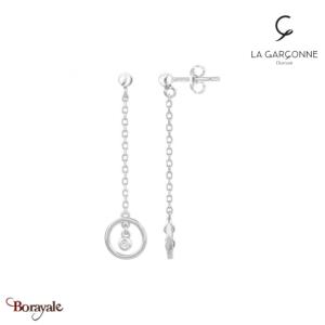 Boucles d'oreilles, La Garçonne Diamant Femme, collection Etats d'âme