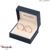Boucles d'oreilles Paul Hewitt Anchor acier plaqué or rose PH-ER-ROH-R
