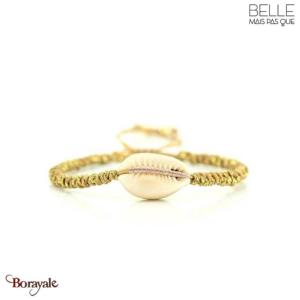 Bracelet Belle mais pas que, Lila parm, Perles de miyuki dorées à l'or fin