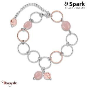 Bracelet Spark Delicado cristal autrichien sur argent A0309RQ