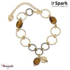 Bracelet SPARK Silver Jewelry : Delicado - Doré