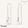 Boucles d'oreilles Rosefield Heart to Heart Femme JEDHS-J687