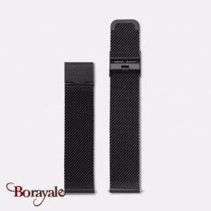 Bracelet montre Cluse Mesh Full Black 20 mm CS1401101064