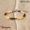 Bracelet Stilivita, Collection : Equilibre, vertus : Chance et abondance