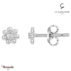 Boucles d'oreilles, La Garçonne Diamant Femme, collection Episode Indélébile