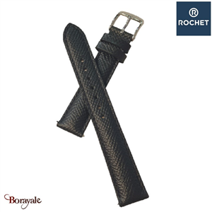Bracelet Rochet France Danielli 20 mm de couleur : noir 3322001A