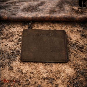 Porte carte KASZER collection Oregon Marron naturel 591704-MC6