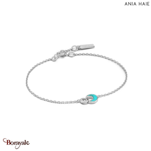 Turning Tide, Bracelet Argent plaqué rhodium  ANIA-HAIE B027-03H