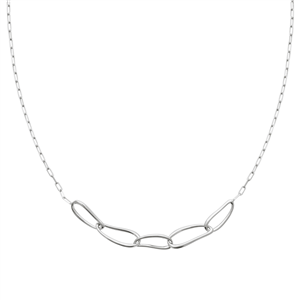 Collier argent 925° rhodié Collection : Les essentielles