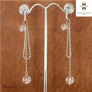 Boucles d'oreilles en Acier Merveilles du monde