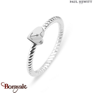 Bague Paul Hewitt Anchor Love Acier PH-FR-HRO-S-54