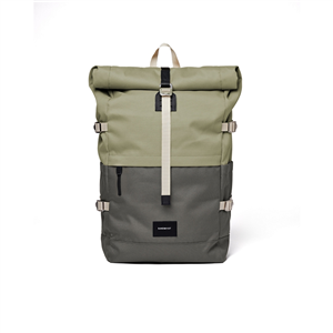 Sac à dos SANDQVIST Série Urban Outdoor, Bernt 21/25L Multi Vert Rosée/Gris Nuit