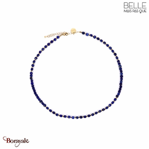 Collier Belle mais pas que, Collection: Stella Lapis Lazuli et hématite STELL-C4