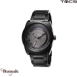 Montre  TACS Lens-M Homme Noir-Gris