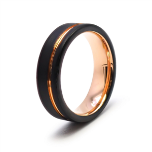 Bague W. Spencer tungstène Homme  TUN-R015-60