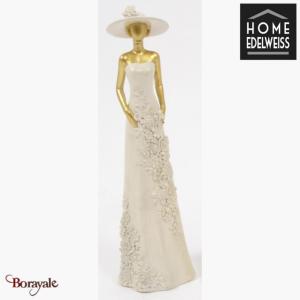 Femme Rode Fleuris Home Edelweiss collection : Aliette 25,5 cm