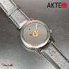 Montre AKTEO Art - Musique Guitare rouge 42 mm noire ronde AMu59