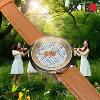 Montre AKTEO Art - Musique Violon Stradivarius 38 mm doré ronde AMu14