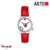 Montre AKTEO Nature Chaton 29 mm argent ronde UNa14