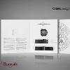 Montre Ciga Design Full Hollow black homme Z011-BLBL-W13