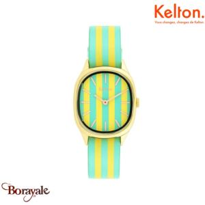 Montre KELTON Colorama Citron-Basilic quartz Femme 9125082