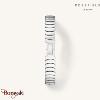 Montre Rosefield Oval Argent Blanc Femme OVWSSS-OV20