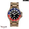 Montre en bois WEWOOD DATE MB Nut Rough - cadran français 70362-740