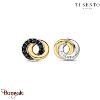Boucles d'oreilles TI Sento Dôme femme 7784BY