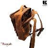 Sac à dos KASZER collection Kansas marron naturel foncé 20096-C6