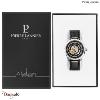 Montre PIERRE LANNIER Collection AUTOMATIC Noir Cuir Noir automatique Homme