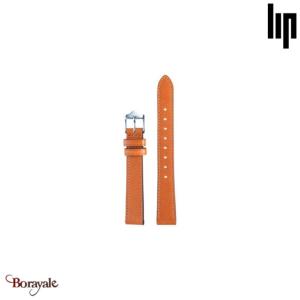 Bracelet de montre Lip Miel lisse 14 mm Code ean: 3389556754030 LIP-675403