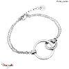 Bracelet Pierre Lannier Séduction acier argenté sans nickel BJ02A1101