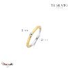 Bague TI Sento Minimaliste femme 12210ZY/54