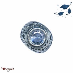 Bague Carbo Compagnie Malte Mauve acier DB1528-4-62