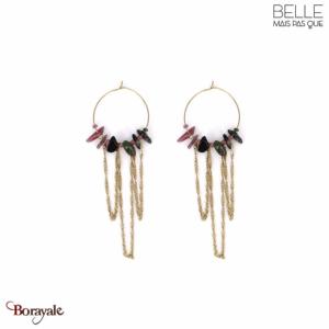 Boucles d'oreilles Belle mais pas que, Collection: Naomie chaînes Tourmaline NAO
