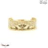 Bracelet -Belle mais pas que- collection Douceur amande B-1794-DOUC