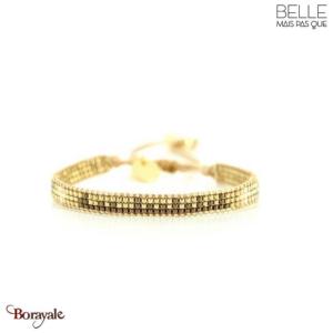 Bracelet -Belle mais pas que- collection Douceur amande B-1887-DOUC